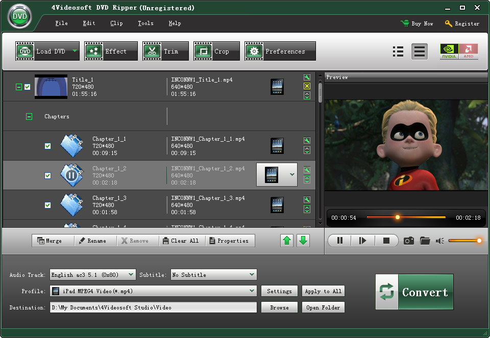 DVD Ripper screenshot