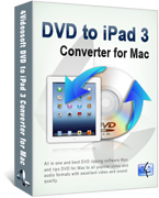 DVD to iPad 3 Converter for Mac Box