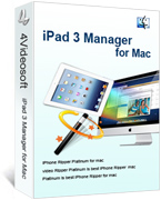 iPad 3 Manager for Mac Box