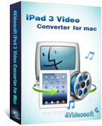 iPad 3 Video Converter for Mac Box