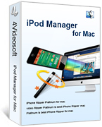 iPod Manager for Mac Box
